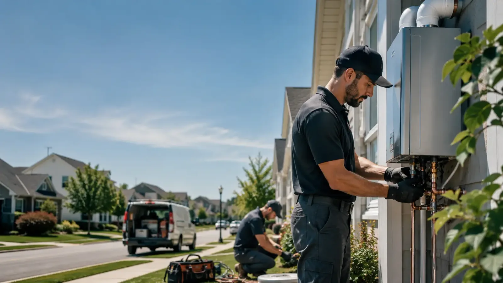 Tankless Water Heater Installation in Union, WV